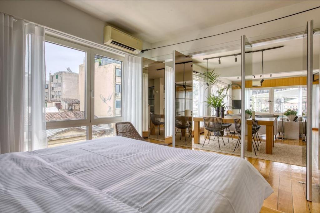 Sunny Luxury Loft,Stunning Acropolis View, Jacuzzi Apartment Atena Exterior foto