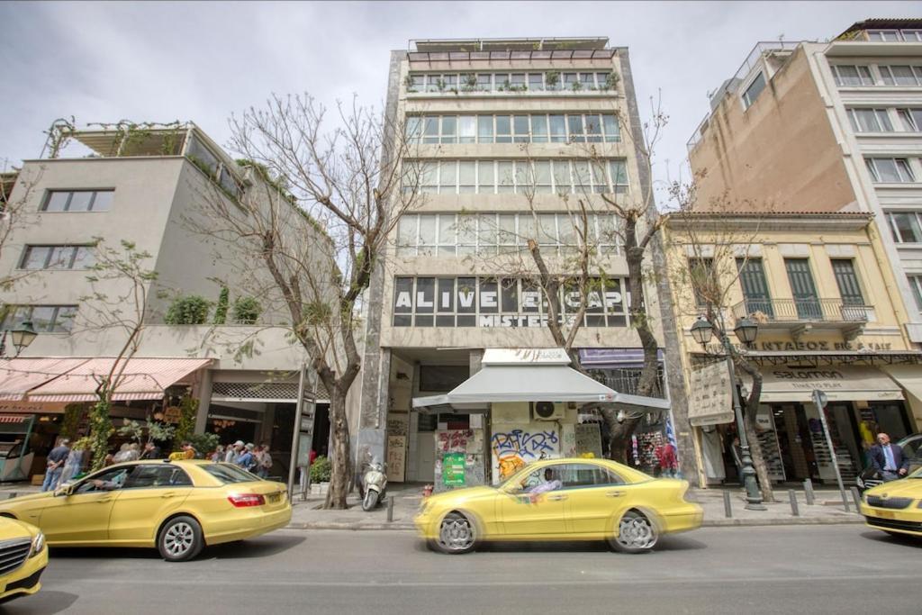 Sunny Luxury Loft,Stunning Acropolis View, Jacuzzi Apartment Atena Exterior foto