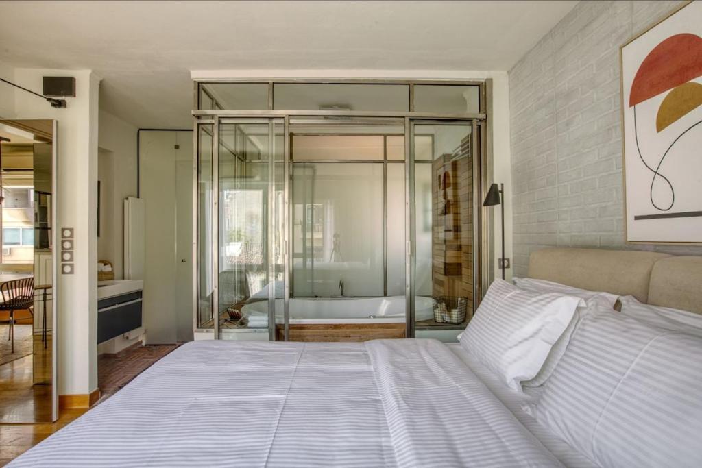 Sunny Luxury Loft,Stunning Acropolis View, Jacuzzi Apartment Atena Exterior foto