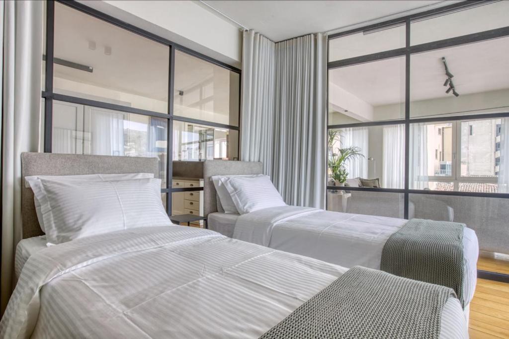 Sunny Luxury Loft,Stunning Acropolis View, Jacuzzi Apartment Atena Exterior foto