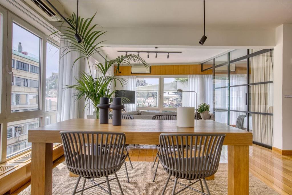 Sunny Luxury Loft,Stunning Acropolis View, Jacuzzi Apartment Atena Exterior foto