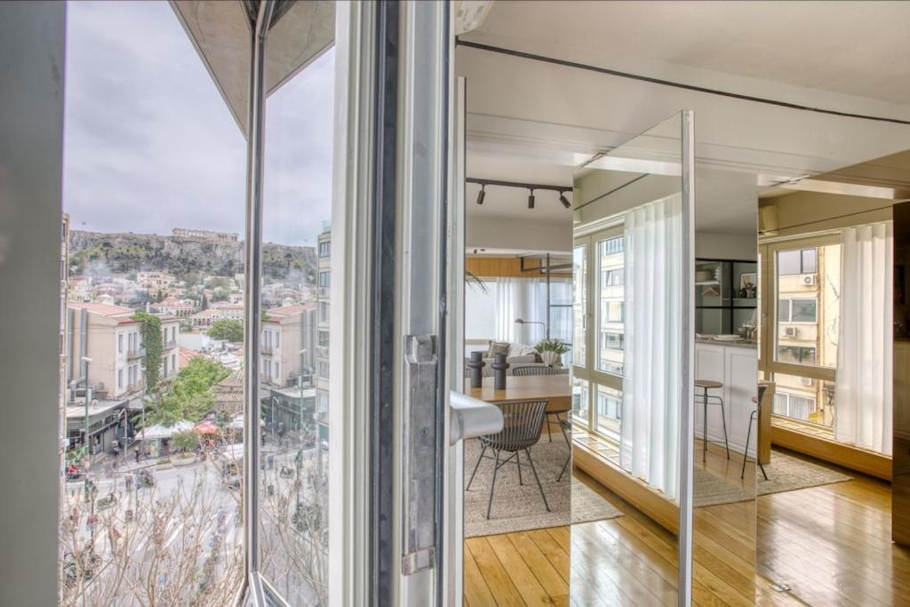 Sunny Luxury Loft,Stunning Acropolis View, Jacuzzi Apartment Atena Exterior foto